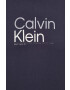 Calvin Klein Bavlnené tričko tmavomodrá farba s potlačou - Pepit.sk