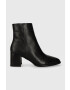 Calvin Klein Členkové topánky ALMOND ANKLE BOOT 55 - EPI MN MX dámske čierna farba na podpätku HW0HW01701 - Pepit.sk