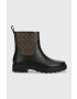 Calvin Klein Gumáky Rain Boot dámske čierna farba - Pepit.sk