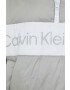 Calvin Klein Jeans Bunda dámska šedá farba zimná oversize - Pepit.sk