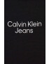 Calvin Klein Jeans Dievčenské šaty čierna farba mini áčkový strih - Pepit.sk