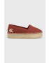 Calvin Klein Jeans Espadrilky Flatform Espadrille - Pepit.sk