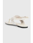 Calvin Klein Jeans Sandále FLAT SANDAL WEBBING dámske béžová farba YW0YW00956 - Pepit.sk