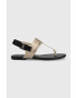 Calvin Klein Jeans Sandále FLAT TOEPOST SANDAL SATIN/HW - Pepit.sk