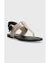 Calvin Klein Jeans Sandále FLAT TOEPOST SANDAL SATIN/HW - Pepit.sk