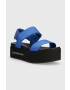 Calvin Klein Jeans Sandále FLATFORM SANDAL SOFTNY dámske na platforme YW0YW00965 - Pepit.sk