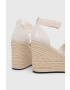 Calvin Klein Jeans Sandále WEDGE SANDAL WIDE SU CON dámske čierna farba na kline YW0YW00963 - Pepit.sk