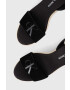 Calvin Klein Jeans Semišové sandále WEDGE SANDAL SU CON dámske čierna farba na platforme YW0YW01026 - Pepit.sk