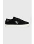 Calvin Klein Jeans Semišové tenisky Classic Cupsole Laceup Low Su - Pepit.sk