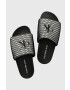 Calvin Klein Jeans Šľapky COMFORT SANDAL OVERSIZED MESH dámske čierna farba YW0YW00973 - Pepit.sk