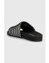 Calvin Klein Jeans Šľapky COMFORT SANDAL OVERSIZED MESH dámske čierna farba YW0YW00973 - Pepit.sk