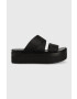 Calvin Klein Jeans Šľapky FLATFORM SANDAL WEBBING - Pepit.sk