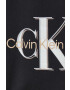 Calvin Klein Jeans Tepláky béžová farba s potlačou - Pepit.sk