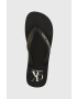 Calvin Klein Jeans Žabky BEACH SANDAL AOP pánske čierna farba YM0YM00656 - Pepit.sk