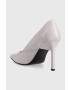 Calvin Klein Kožené ihličky GEO STILETTO PUMP 90 fialová farba HW0HW01769 - Pepit.sk