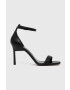 Calvin Klein Kožené sandále GEO STILETTO SANDAL béžová farba HW0HW01610 - Pepit.sk