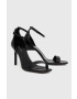 Calvin Klein Kožené sandále GEO STILETTO SANDAL béžová farba HW0HW01610 - Pepit.sk