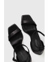 Calvin Klein Kožené sandále GEO STILETTO SANDAL béžová farba HW0HW01610 - Pepit.sk