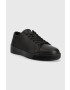 Calvin Klein Kožené tenisky LOW LACE UP LTH MONO čierna farba HM0HM01236 - Pepit.sk