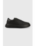 Calvin Klein Kožené tenisky Low Top Lace Up - Pepit.sk