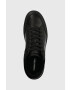 Calvin Klein Kožené tenisky LOW TOP LACE UP LTH čierna farba HM0HM01455 - Pepit.sk