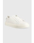 Calvin Klein Kožené tenisky LOW TOP LACE UP LTH SM biela farba HM0HM01018 - Pepit.sk