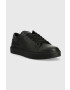 Calvin Klein Kožené tenisky LOW TOP LACE UP PB čierna farba HM0HM01019 - Pepit.sk