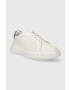 Calvin Klein Kožené tenisky LOW TOP LACE UP PET biela farba HM0HM01288 - Pepit.sk