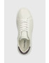 Calvin Klein Kožené tenisky LOW TOP LACE UP PET biela farba HM0HM01288 - Pepit.sk