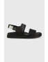 Calvin Klein Sandále BACK STRAP SANDAL MONO JQ pánske čierna farba HM0HM00970 - Pepit.sk