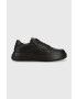 Calvin Klein Tenisky Low Top Lace Up Zip Mono čierna farba - Pepit.sk