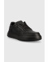 Calvin Klein Tenisky Low Top Lace Up Zip Mono čierna farba - Pepit.sk