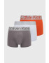 Calvin Klein Underwear Boxerky 3-pak pánske červená farba - Pepit.sk