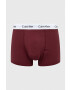 Calvin Klein Underwear Boxerky 3-pak pánske bordová farba - Pepit.sk