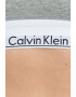 Calvin Klein Underwear Podprsenka šedá farba jednofarebná - Pepit.sk