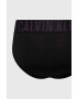 Calvin Klein Underwear Slipy 2-pak pánske čierna farba - Pepit.sk