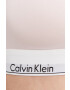 Calvin Klein Underwear Športová podprsenka ružová farba jednofarebná - Pepit.sk