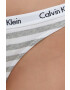 Calvin Klein Underwear Tangá šedá farba - Pepit.sk