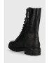 Calvin Klein Workery CLEAT COMBAT BOOT - EPI MONO MIX dámske čierna farba na platforme HW0HW01713 - Pepit.sk