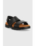 Camper Kožené sandále Brutus Sandal dámske čierna farba K201323.008 - Pepit.sk