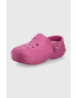 Crocs Papuče Classic Lined Clog fialová farba 203591 - Pepit.sk