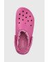 Crocs Papuče Classic Lined Clog fialová farba 203591 - Pepit.sk