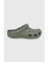 Crocs Šľapky Classic dámske zelená farba 10001 - Pepit.sk