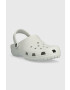 Crocs Šľapky CLASSIC 10001.1FT-1FT šedá farba - Pepit.sk