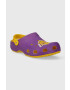 Crocs Šľapky NBA Los Angeles Lakers Classic Clog fialová farba 208650 - Pepit.sk