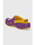 Crocs Šľapky NBA Los Angeles Lakers Classic Clog fialová farba 208650 - Pepit.sk