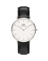 Daniel Wellington Hodinky Classic 36 Sheffield čierna farba - Pepit.sk