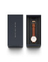 Daniel Wellington Hodinky Petite 28 Durham oranžová farba - Pepit.sk