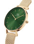 Daniel Wellington Hodinky Petite Emerald 32 dámske zlatá farba - Pepit.sk