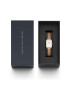 Daniel Wellington Hodinky Quadro Pressed dámske ružová farba - Pepit.sk